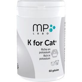   MP Labo K for Cat kapszula - Káliumban gazdag kiegészítő takarmány kutyák és macskák részére 60db
