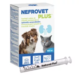 Nefrovet Plus szuszpenzió kutyáknak és macskáknak 60ml