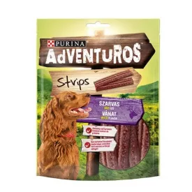 Adventuros Strips kutya jutalomfalat szarvas-vad 90g