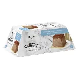   GOURMET Revelations pastétom tonhallal és szósszal nedves macskaeledel 2x57g