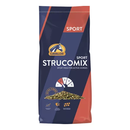 Cavalor Strucomix Sport 2 rostban gazdag müzli aktív lovak számára 20 kg (472281)