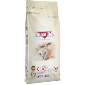   Bonacibo Cat Csirke, szardella, rák és rizs száraz macskaeledel 5kg
