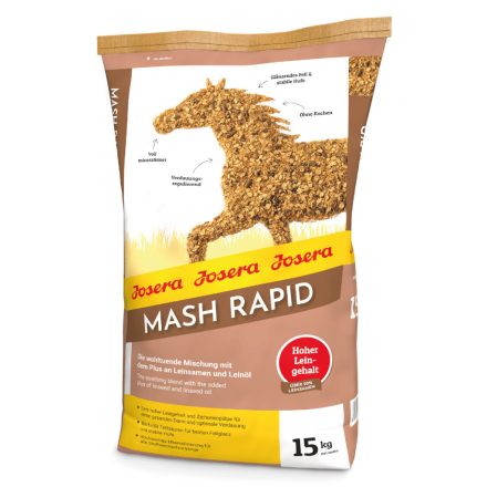 Josera Mash Rapid müzli (száraztáp) az optimális emésztésért lovaknak 15kg