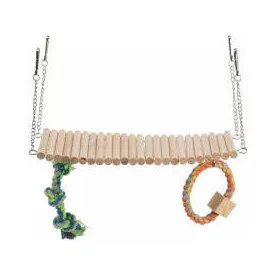   Trixie 62720 Suspension Bridge - játék függőhíd egerek és hörcsögök részére (30x17x9cm)
