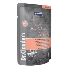   Dr.Clauders Best Selection No4 lazac&csirke quinoával - Hair&Skin alutasakos eledel macskának 85g
