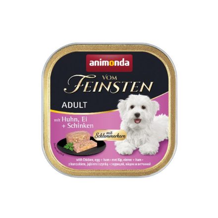 Animonda Vom Feinsten Gourmet csirke-tojás-sonka 11x150g alutálkás(82646)