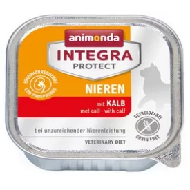   Animonda Integra Protect Nieren Borjú 100g - alutálcás vesebeteg macskáknak (86615)