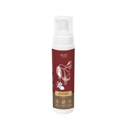 OverHorse - Leather Foam – Bőrtisztító hab lovas-felszerelésekhez 250 ml