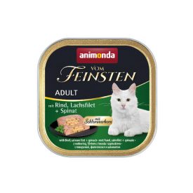   Animonda Vom Feinsten Gourmet adult marha,lazacfilé,spenót 32x100g (83260)