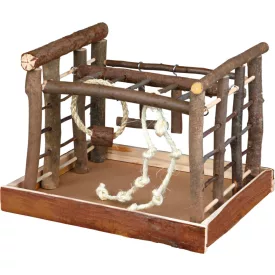   Trixie 5661 Playground - fa játszótér díszmadarak részére (35x27x30cm)