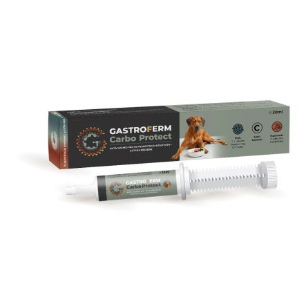 Gastroferm Carbo Protect nagytestű kutyáknak 30ml lejárat közeli