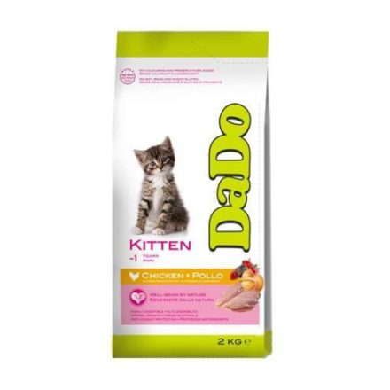 DaDo Cat Kitten csirkés száraz macskaeledel bogyós gyümölcsökkel 2kg