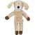 Trixie 361025 Kötélkutya bordázott plüss kutyajáték sípolóval 38cm