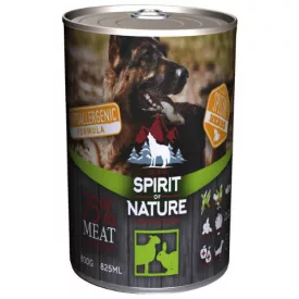   Spirit of Nature Dog bárány- és nyúlhúsos konzerv kutyáknak 800g