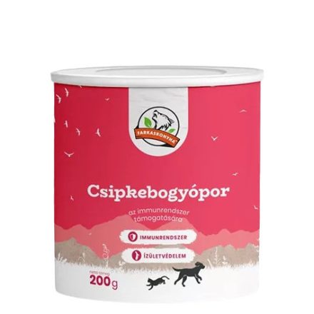 Farkaskonyha Csipkebogyópor immunerősítő kutyának 200g