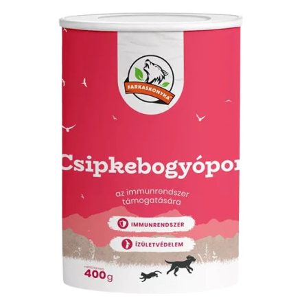 Farkaskonyha Csipkebogyópor immunerősítő kutyának 400g