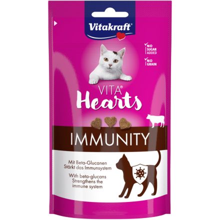 Vitakraft Vita® Hearts Immunity jutalomfalat macskáknak 40g
