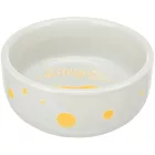 Trixie 60738 Ceramic Bowl - színes kerámia tál tengerimalacok részére (250ml /Ø11cm)