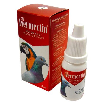 SH-Ivermectin spot on 5 ml féreghajtó madaraknak 