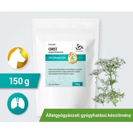 FitoCavallo CORST gyógynövénykeverék allergiás köhögés, asztma esetén légzéskönnyítő kutyának 150g 
