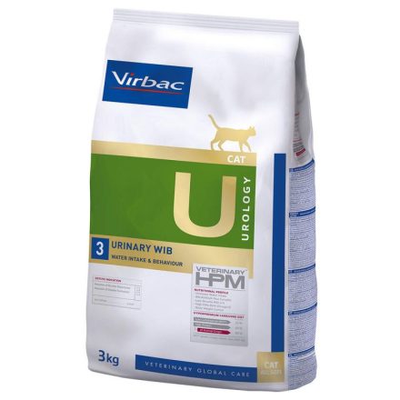 Virbac HPM Diet Cat Urology Water Intake & Behaviour U3 1,5kg