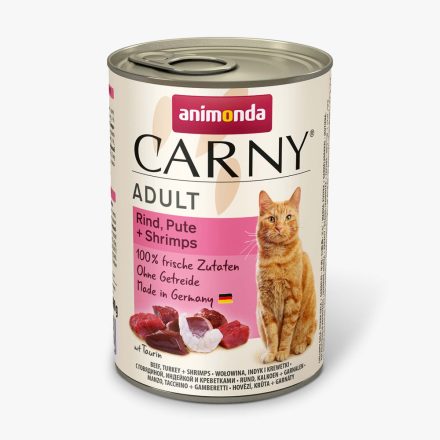 Animonda Carny Adult pulyka-garnéla 400g (83724)