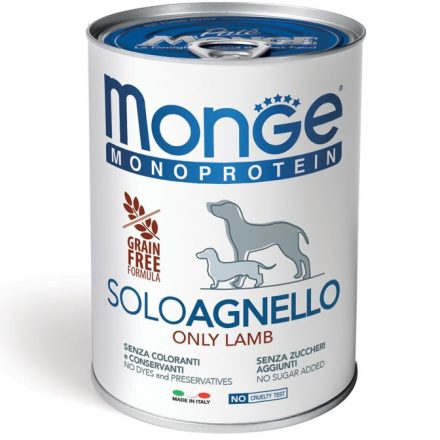 Monge MONOPROTEIN 100% bárány pástétom 400g