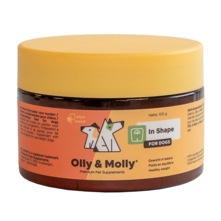  Olly & Molly In Shape súlykontroll-túlsúly ellen gyógynövényekkel kutyának 100g