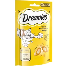 Dreamies jutalomfalat macskák számára sajttal 60g