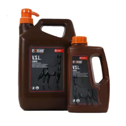 Foran V.S.L. E-vitamin, szelén és lizin kiegészítés lovaknak 2,5 liter