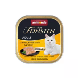   Animonda Vom Feinsten Gourmet pulyka,marha,sárgarépa 100g (83263)