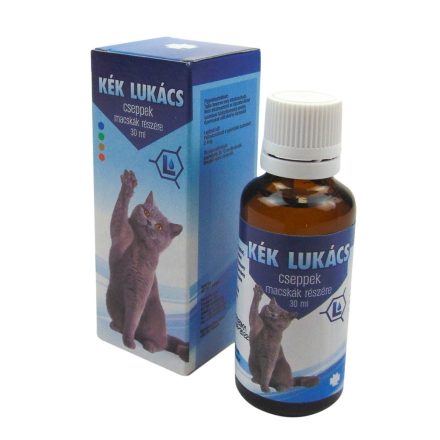 Kék Lukács cseppek macskák részére 30ml