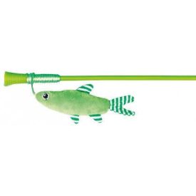    Trixie 45742 Playing Rod with Fish - játék halas macskapeca macskák részére (42cm)