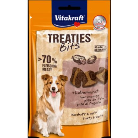 Vitakraft Treaties Bits májas- jutalomfalat kutyák részére 120g
