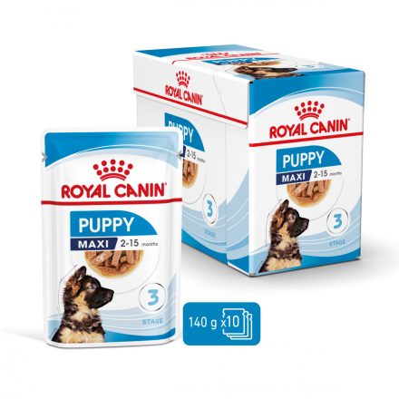 Royal Canin Canine Maxi Puppy alutasak 10x140g