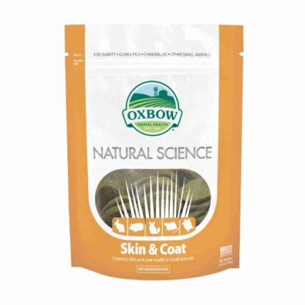 Oxbow Natural Science Skin&Coat táplálékkiegészítő rágcsálók részére 120g