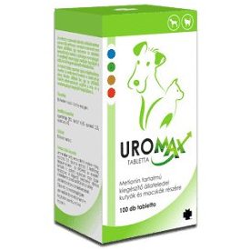 Uromax tabletta kutyáknak és macskáknak 50db
