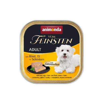 Animonda Vom Feinsten Gourmet marha-tojás-sonka 150g alutálkás(82667)