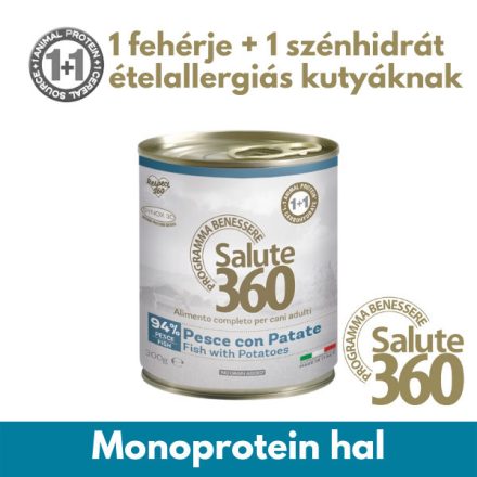 SALUTE360 Monoprotein Konzerv Hal 300g