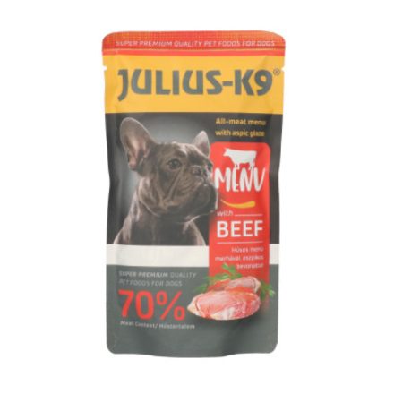 Julius-K9 Dog Adult Beef - marhahúsos nedveseledel felnőtt kutyák részére 125g