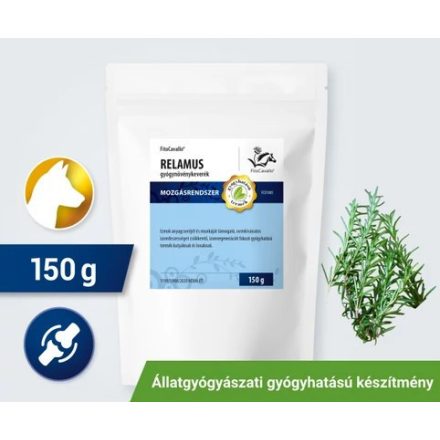 FitoCavallo RELAMUS gyógynövénykeverék kötött izomzat, izomláz, izomsérülés esetén kutyának 150g