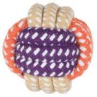 Trixie 32810 Junior Rope Ball - labda poliészter/pamutból kutyák részére (Ø6cm)