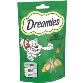 Dreamies jutalomfalat macskák számára macskamentával 60g