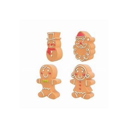Trixie 92535 Xmas Gingerbreads Figures - latex játék 11cm