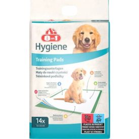 8in1 Training Pads kutyapelenka 56x56 cm fű illattal 14db