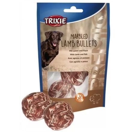 Trixie 31605 Premio Marbled Lamb Bullets - jutalomfalat 2x25g