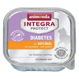   Animonda Integra Protect Diabetes macska baromfi 100g - nedvestáp túlsúlyos vagy cukorbeteg macskáknak (86837)