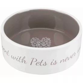 Trixie 25053 Pet's Home kerámia tál 0,3l/12cm, krém