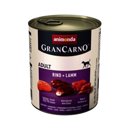 Animonda GranCarno Adult  marha-bárány 800g (82742)