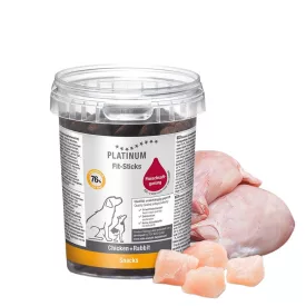   PLATINUM Fit-Sticks Chicken+Rabbit-Csirke és nyúl jutalomfalat rúd kutyának 300g